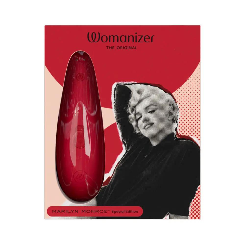 Womanizer x Marilyn Monroe Classic 2 Special Edition Pleasure Air Clitoral Stimulator Vivid Red by Womanizer