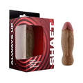 Shaft Bullet Rechargeable Realistic Silicone Mini Vibrator Oak by Shaft