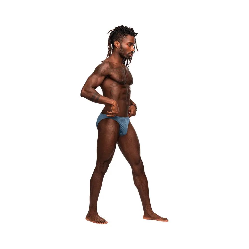 Male Power Inter-Mingle Moonshine Blue S/M by Male Power