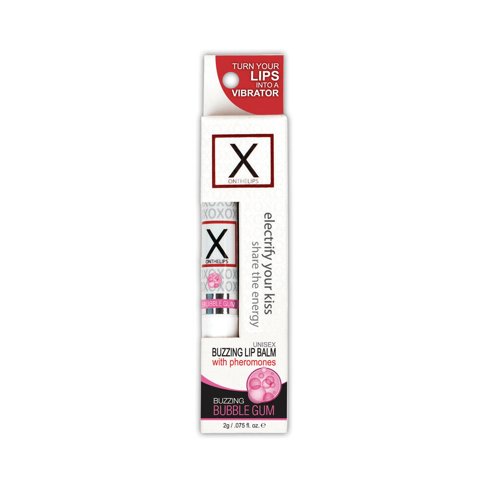 Sensuva X On The Lips Buzzing Lip Balm Bubble Gum by Sensuva