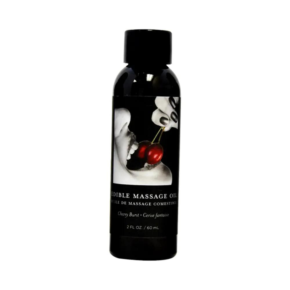 Earthly Body Edible Massage Lotion Cherry 2 oz. by Earthly Body