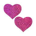 Pastease Love: Bubblegum Pink Hearts Nipple Pasties by Pastease