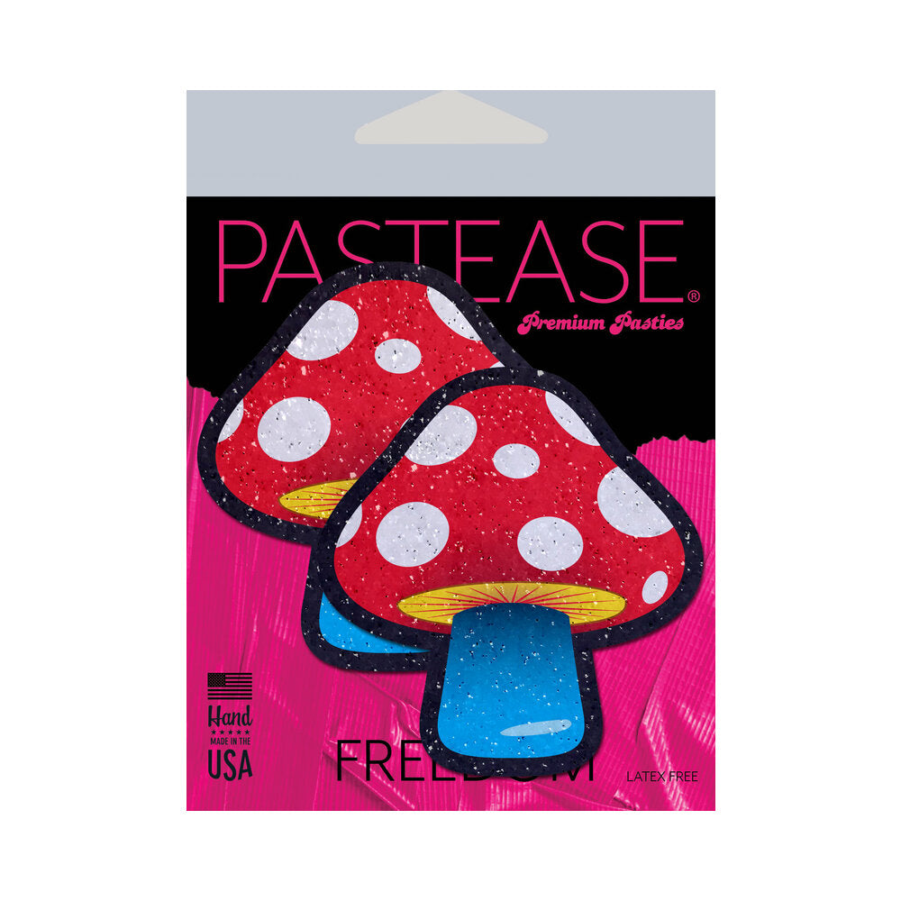 Pastease Mushroom: Colorful Shroom Nipple Pasties by Pastease