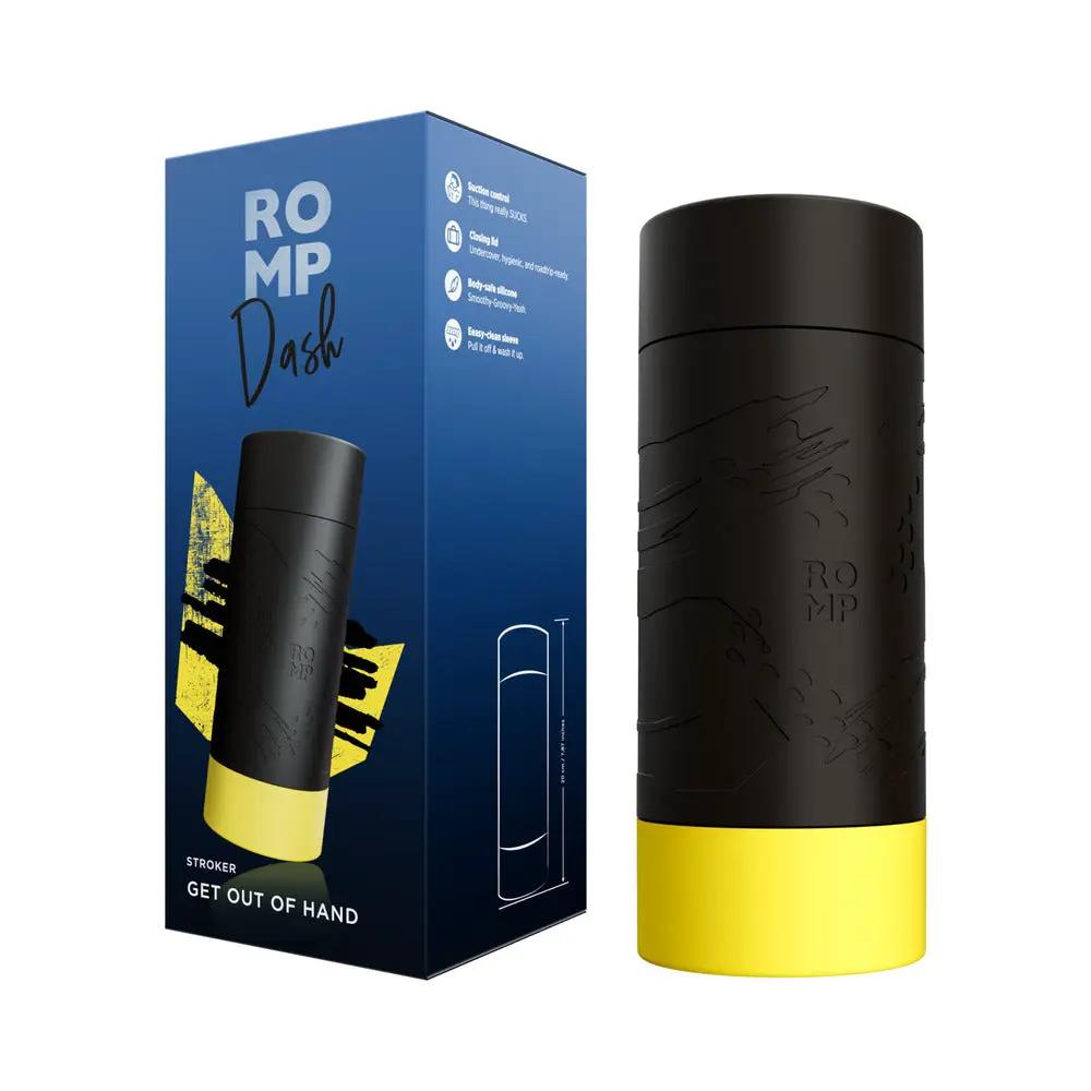 ROMP Dash Manual Stroker Black by Romp