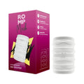 ROMP Mosh Compact Reversible Manual Stroker Clear by Romp