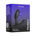 We-Vibe Vector+ Dual Stimulation Prostate Massager Charcoal Black by We-Vibe