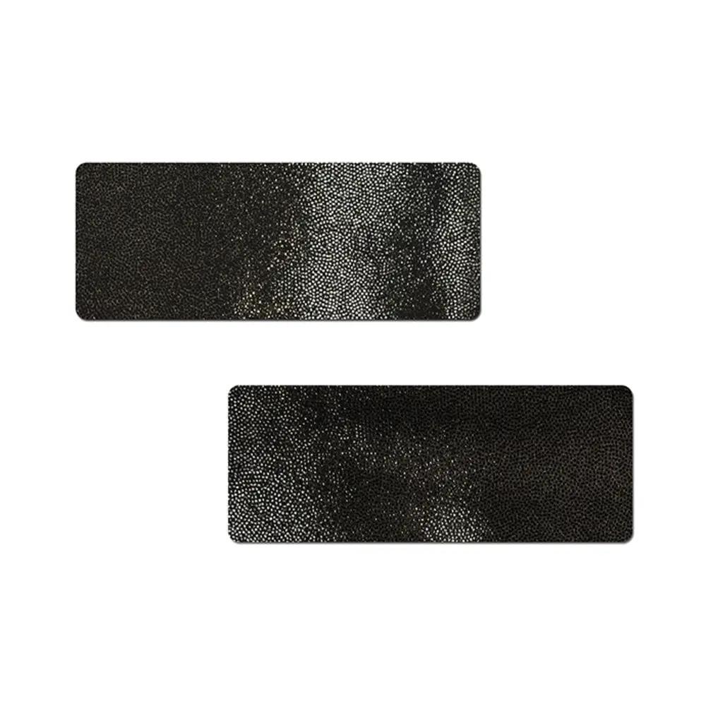 Pastease Matte Black Bar Nipple Pasties by Pastease