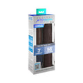 Fantasy X-tensions Elite 9 in. Silicone Mega Extension Sleeve 3 in. Vibrating Brown by Pipedream