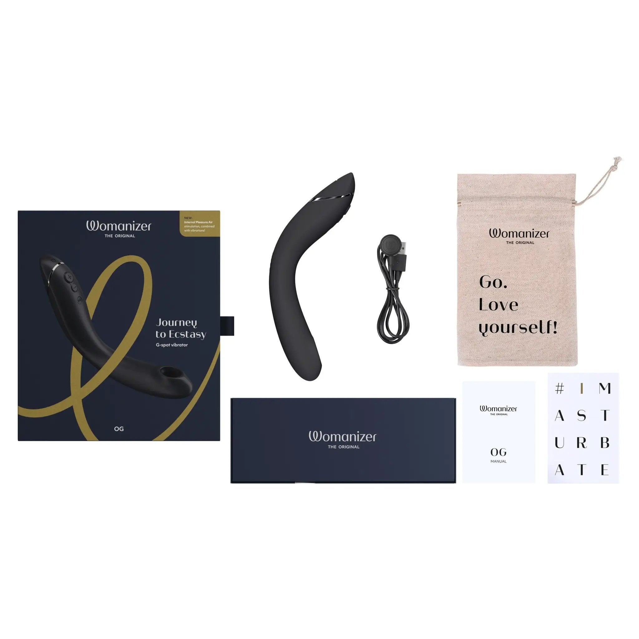 Womanizer OG G-Spot Pleasure Air Stimulator Dark Grey by Womanizer