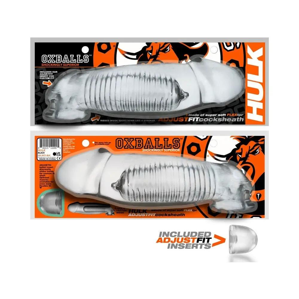 Oxballs Hulk Gargantic Cocksheath Clear by Oxballs