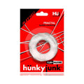 Hunkyjunk Fractal Tactile Cockring Clear Ice by Oxballs