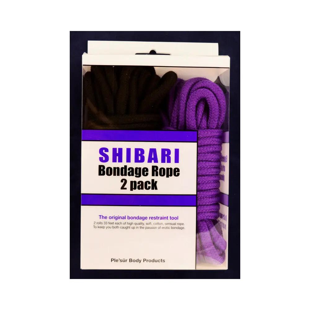 Ple'sur Purple & Black 10 m / 33 ' Rope Kit 2-Pack by Ple'sur