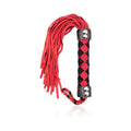Ple'sur 15.5 in. Leather Flogger Red by Ple'sur