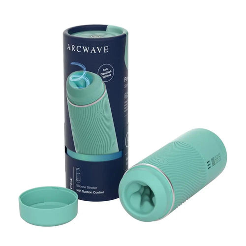 Arcwave Pow Silicone Stroker with Suction Control Mint by Arcwave
