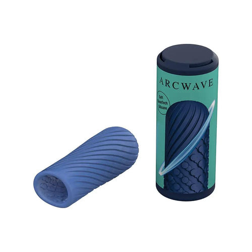 Arcwave Ghost Reversible Silicone Stroker Blue by Arcwave