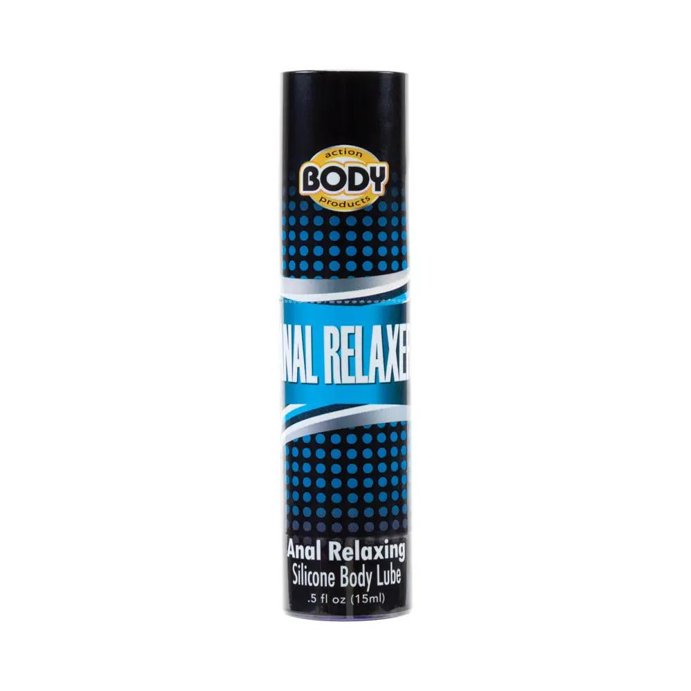 Body Action Anal Relaxer Silicone Lubricant .5oz Bottle by Body Action