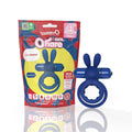 Screaming O 4T Ohare Vibrating Rabbit Double Cockring Blueberry by Screaming O