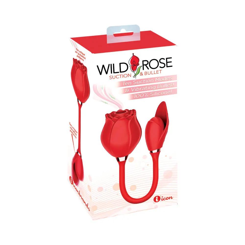 Wild Rose Suction and Bullet Red by Icon Brands