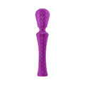 FemmeFunn Ultra Wand XL Rechargeable Flexible Textured Silicone Vibrator Purple by FemmeFunn