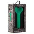 Je Joue Amour Rechargeable Silicone Heart-Shaped Fluttering Bullet Vibrator Emerald Green by Je Joue