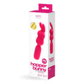 VeDO Hopper Bunny Rechargeable Silicone Mini Wand Vibrator Pink by VeDO