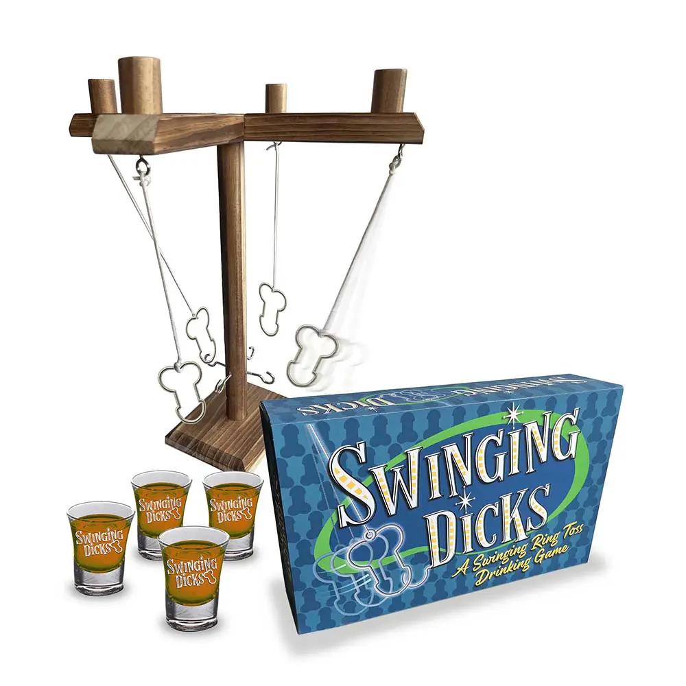 Swinging Dicks Ring Toss Drinking Game by Little Genie
