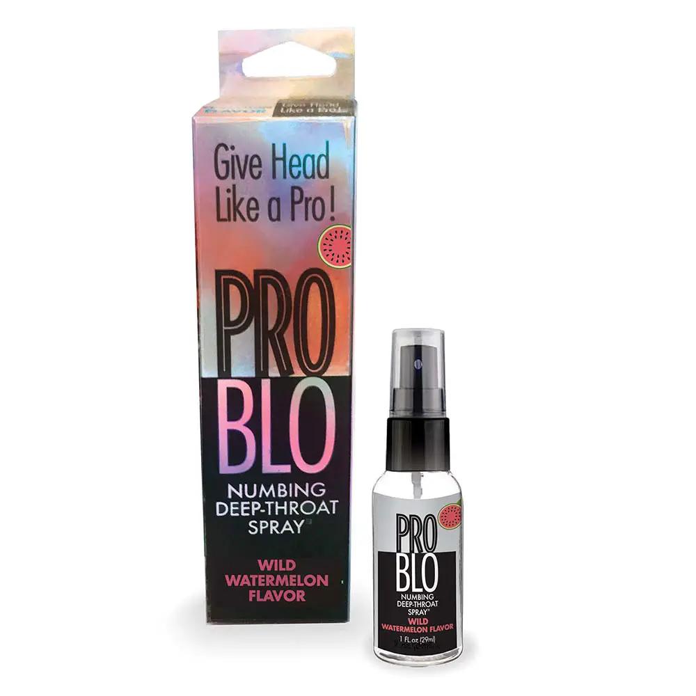 Pro Blo Numbing Deep Throat Spray Watermelon 1 oz. by Little Genie