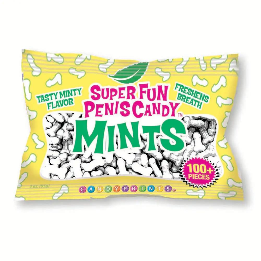 Super Fun Penis Candy Mints 3 oz. Bag by Little Genie