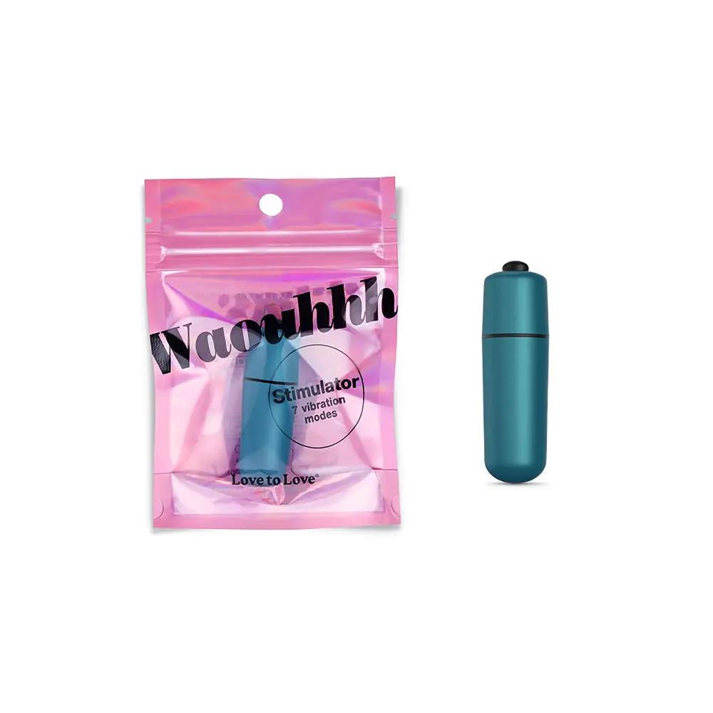 Love to Love Waouhhh Bullet Vibrator Teal Me by Lovely Planet