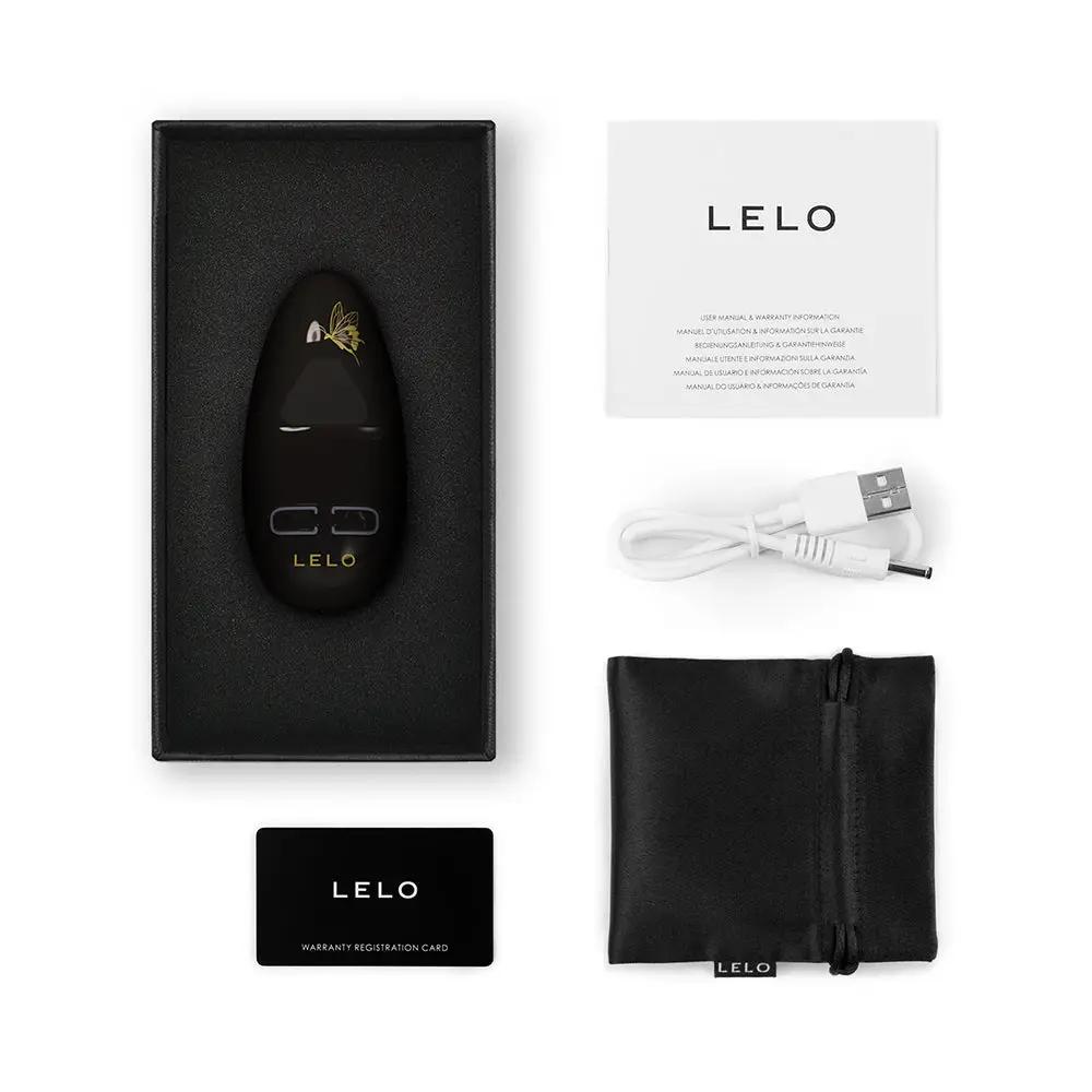 Lelo NEA 3 Rechargeable Mini Silicone Vibrator Black by LELO