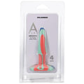 A-Play Groovy 4 in. Silicone Anal Plug Sunrise by Doc Johnson