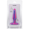 A-Play Groovy 5 in. Silicone Anal Plug Berry by Doc Johnson