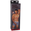 Signature Cocks Alex Jones ULTRASKYN 11 in. Dual Density Dildo with Removable Vac-U-Lock Suction Cup Tan by Doc Johnson