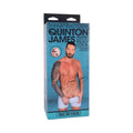 Signature Cocks Quinton James 8 in. Dual-Density Dildo with Vac-U-Lock Suction Cup Beige by Doc Johnson