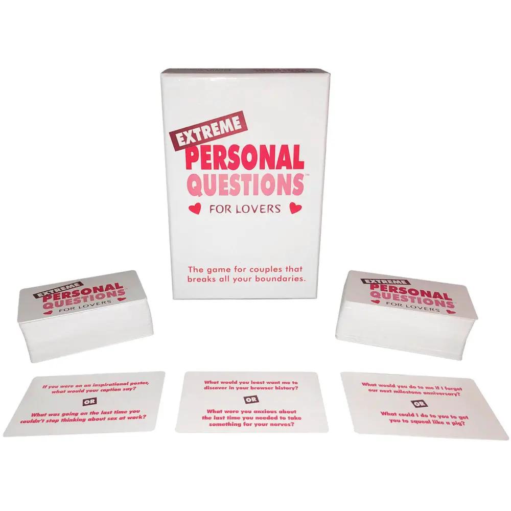 Extreme Personal Questions for Lovers Game by Kheper Games