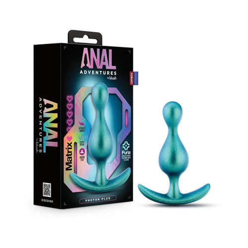 Anal Adventures Matrix Photon Plug Neptune Teal by Blush