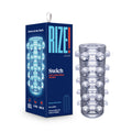 RIZE! Swich Glow in the Dark Self-Lubricating Stroker Clear by Blush