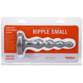 Tantus Ripple Small 8 in. Anal Beads Dildo Firm Silver by Tantus