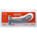 Tantus Magma 7 in. Fantasy Dildo Medium-Firm Silver by Tantus