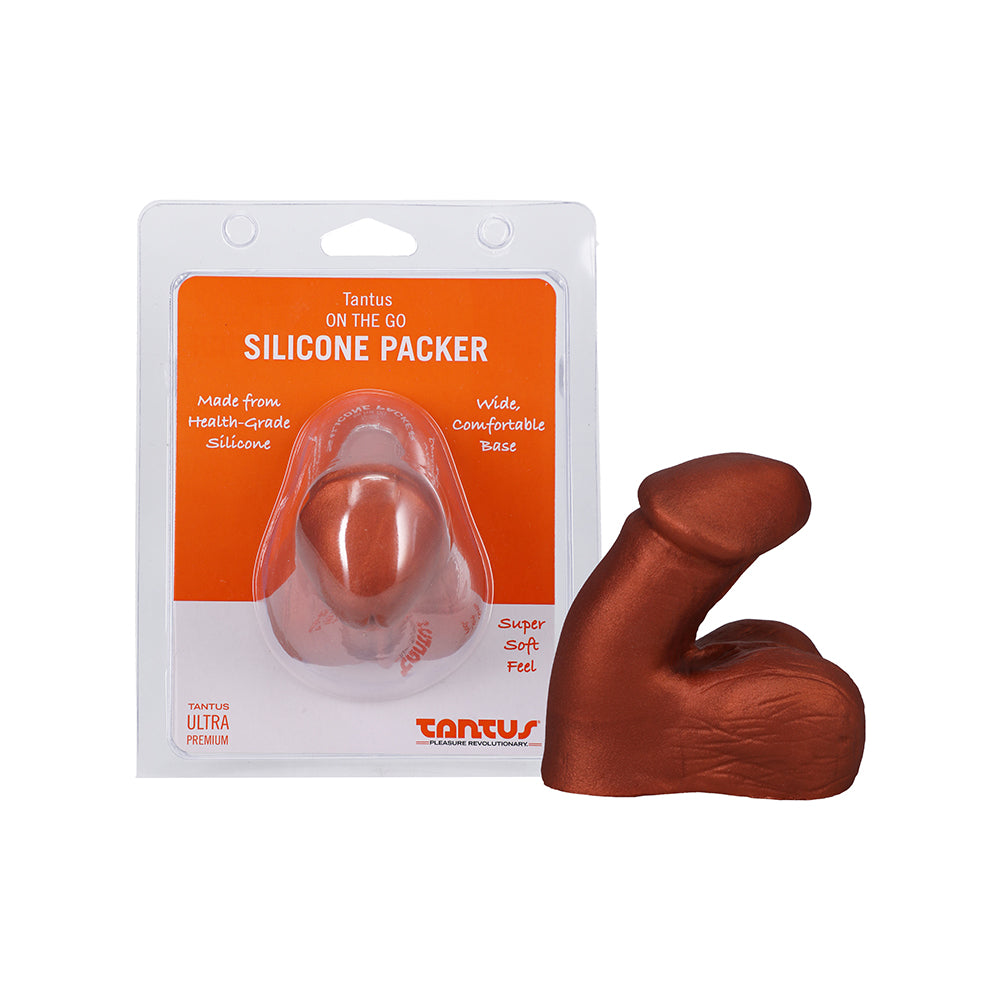 Tantus On The Go Silicone Packer Super Soft Copper by Tantus