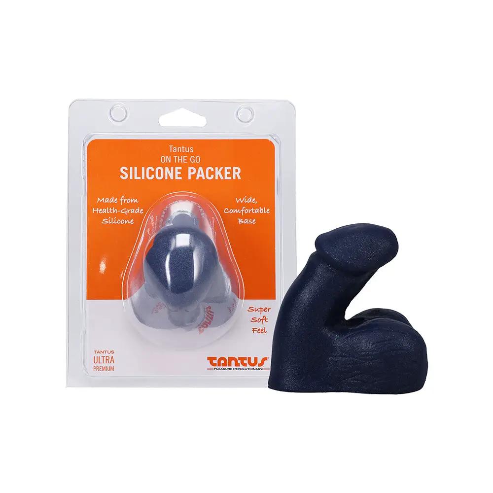 Tantus On The Go Silicone Packer Super Soft Sapphire by Tantus