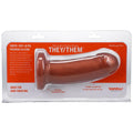 Tantus They/Them 5.5 in. Dildo Soft Copper by Tantus