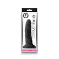 Colours Pleasures Thin 5 in. Dildo Black by NS Novelties