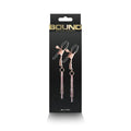 Bound Nipple Clamps D3 Rose Gold by NS Novelties