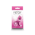 Rear Assets Metal Anal Plug Small Pink by NS Novelties