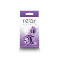 Rear Assets Metal Anal Plug Small Purple by NS Novelties