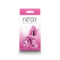 Rear Assets Metal Anal Plug Medium Pink by NS Novelties