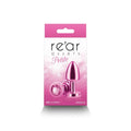 Rear Assets Petite Metal Anal Plug Pink by NS Novelties