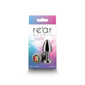 Rear Assets Petite Metal Anal Plug Gunmetal/Rainbow by NS Novelties