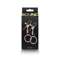 Bound Nipple Clamps C2 Rose Gold by NS Novelties